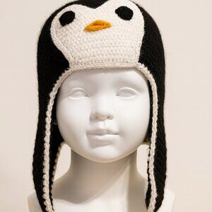 Alpaca penguin cap hand made